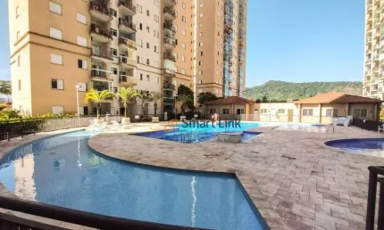 Apartamento com 3 dormitórios à venda, 69 m² por R$ 350.000,00 - Areia Branca - Santos/SP