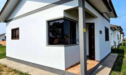 Casa com 2 dormitórios à venda, 42 m² por R$ 170.000,00 - Polícia Rodoviária - Araranguá/SC