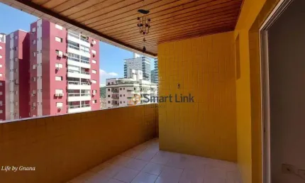 Apartamento com 2 dormitórios à venda, 90 m² por r$ 580.000,00 - canto do forte - praia grande/sp