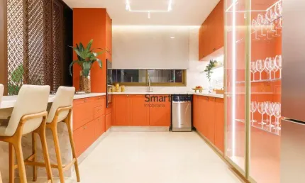 Apartamento com 4 dormitórios à venda, 218 m² por R$ 2.980.000,00 - Setor Marista - Goiânia/GO