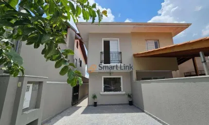 Sobrado com 3 dormitórios à venda, 132 m² por R$ 695.000,00 - Jardim Rio das Pedras - Cotia/SP