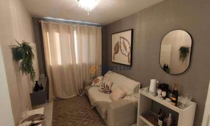 Apartamento com 2 dormitórios à venda, 44 m² por R$ 269.000,00 - Castelo - Santos/SP