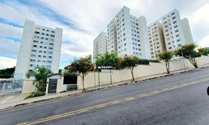 Apartamento com 2 dormitórios à venda, 48 m² por r$ 170.000,00 - bairro vale dos coqueiros - santa luzia/mg