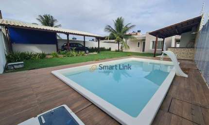 Casa com 3 dormitórios à venda, 180 m² por R$ 595.000,00 - Arembepe (Abrantes) - Camaçari/BA