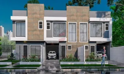 Casa com 3 quartos à venda na Rua Cuiabá, Cajuru, Curitiba, 111 m2 por R$ 789.000