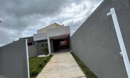Casa com 2 quartos à venda na Avenida Uirapuru, 510, Jardim Cláudia, Pinhais, 75 m2 por R$ 465.000