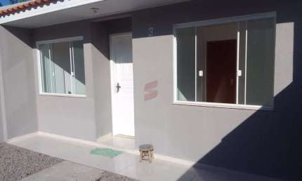 Casa com 2 quartos à venda na Rua João Baron, 372, Planta Deodoro, Piraquara, 55 m2 por R$ 225.000