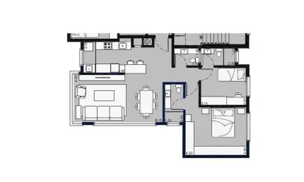 Apartamento 1 quarto para venda no bairro vila rodrigues em passo fundo