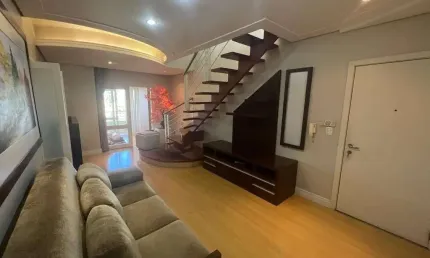 Apartamento cobertura 2 quartos sendo 2 suítes para venda no bairro centro em garibaldi
