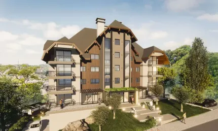 Apartamento 3 quartos sendo 3 suítes para venda no bairro floresta em gramado