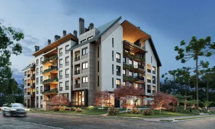 Apartamento 3 quartos sendo 1 suíte para venda no bairro planalto em gramado
