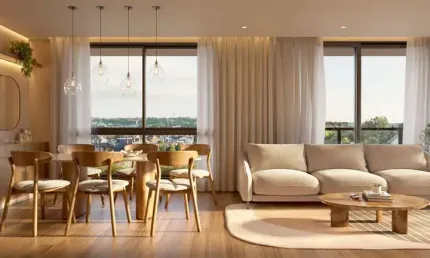 Apartamento 2 quartos sendo 2 suítes para venda no bairro floresta em gramado