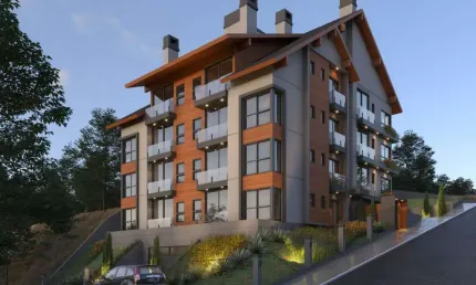 Apartamento 2 quartos sendo 2 suítes para venda no bairro floresta em gramado