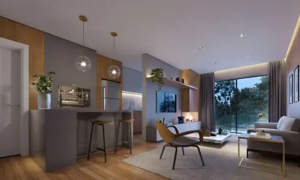 Apartamento 2 quartos sendo 2 suítes para venda no bairro bavaria em gramado
