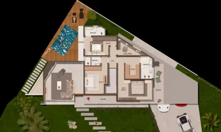 Casa 3 quartos sendo 2 suítes para venda no bairro centro  em passo fundo