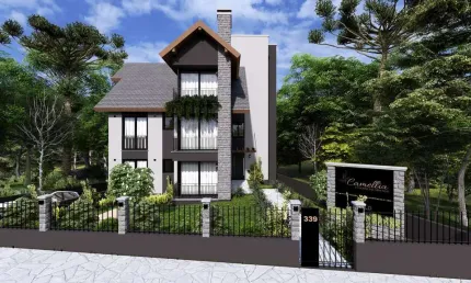 Apartamento 2 quartos sendo 2 suítes para venda no bairro tirol em gramado