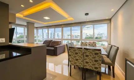Apartamento 2 quartos sendo 1 suíte para venda no bairro borgo em bento gonçalves