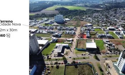 Terreno para venda no bairro cidade nova em passo fundo