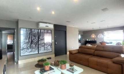 COP 30 - APARTAMENTO MOBILIADO DE 4 SUÍTES SENDO 1 MASTER MAIS GABINETE! ÁREA PRIVATIVA DE 274M². 3 VAGAS DE GARAGEM. NASCENTE.