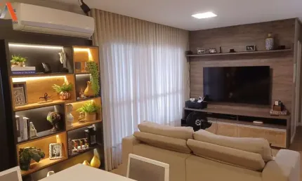 -COP 30 - APARTAMENTO COM 3 SUÍTES NO EDIFÍCIO TORRE SOLAZZO! -ÁREA PRIVATIVA DE 118M². -02 VAGAS DE GARAGEM. -NASCENTE.