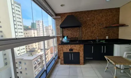 Apartamento com 3 quartos à venda na Rua Sampaio Moreira, --, Embaré, Santos por R$ 1.810.000