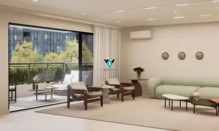 Apartamento com 4 quartos à venda na Valdormiro Silveira, --, Boqueirão, Santos por R$ 4.090.000