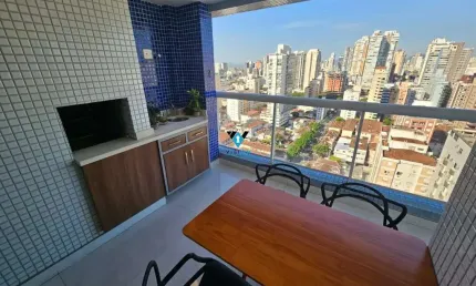 Apartamento com 3 quartos à venda na Rua Ceará, --, Pompéia, Santos por R$ 1.650.000
