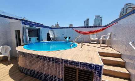 Cobertura com 3 quartos à venda na Avenida Doutor Epitácio Pessoa, --, Embaré, Santos por R$ 1.600.000
