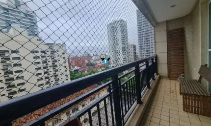Apartamento com 3 quartos à venda na Avenida Washington Luís, --, Gonzaga, Santos por R$ 1.490.000