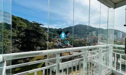Apartamento com 2 quartos à venda na Moura Ribeiro, --, Marapé, Santos por R$ 560.000