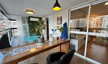 Apartamento com 2 quartos à venda na avenida doutor bernardino de campos, --, gonzaga, santos por r$ 1.290.000