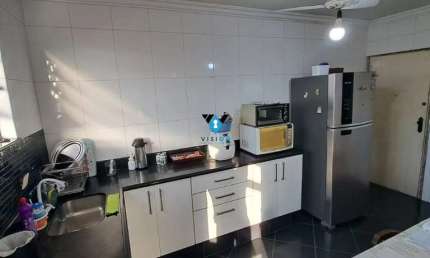 Apartamento com 2 quartos à venda na Rua Santos Dumont, --, Macuco, Santos por R$ 420.000
