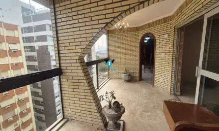 Apartamento com 4 quartos à venda na Rua General Rondon, --, Aparecida, Santos por R$ 1.750.000