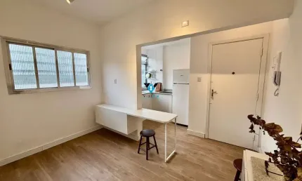 Apartamento com 1 quarto à venda na avenida doutor epitácio pessoa, --, boqueirão, santos por r$ 390.000