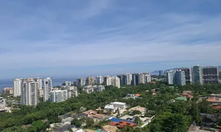 Vendo barra da tijuca excelente apartamento 3 quartos vista livre