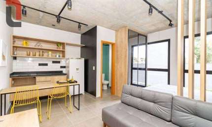 Studio com 1 quarto á venda por R$ 353.500 - Centro - Curitiba/PR