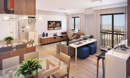 Apartamento com 1 dormitório à venda, 44 m² por R$ 472.300,00 - Ecoville - Curitiba/PR