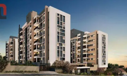 Apartamento com 3 dormitórios à venda, 73 m² por R$ 716.845,00 - Bacacheri - Curitiba/PR