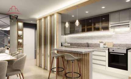 Apartamento com 3 quartos à venda, 77 m² por R$ 603.527 - Capão Raso - Curitiba/PR