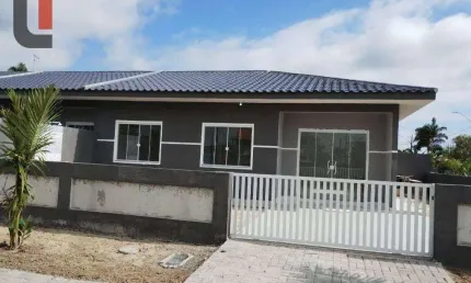Casa com 3 quartos à venda, 79 m² por R$ 415.000 - Coroados - Guaratuba/PR