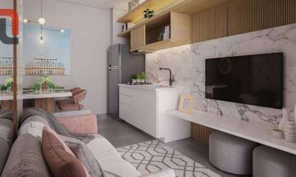 Apartamento com 2 quartos à venda, 40 m² por R$ 430.000 - Água Verde - Curitiba/PR
