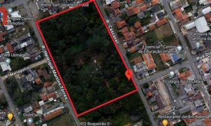 Terreno à venda, 5700 m² por R$ 4.500.000,00 - Boqueirão - Curitiba/PR