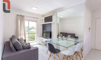 Apartamento com 1 quarto à venda, 46 m² por R$ 350.000 - Jardim Botânico - Curitiba/PR