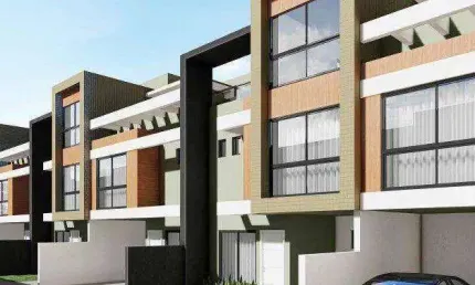 Sobrado com 3 dormitórios à venda, 111 m² por R$ 977.535,00 - Portão - Curitiba/PR