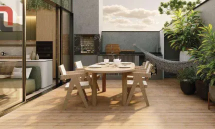 Apartamento Duplex com 2 dormitórios à venda, 68 m² por R$ 918.834,84 - Água Verde - Curitiba/PR