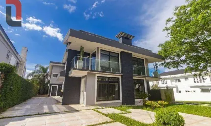 Casa com 5 quartos à venda, 580 m² por r$ 3.190.000 - loteamento alphaville graciosa - pinhais/pr