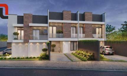 Sobrado com 3 quartos à venda, 88 m² por R$ 580.000 - Campo Comprido - Curitiba/PR