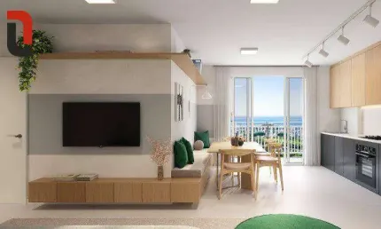 Apartamento com 2 dormitórios à venda, 51 m² por r$ 620.000,00 - armação - penha/sc