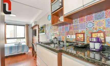 Studio com 1 quarto à venda por r$ 330.000 - centro - curitiba/pr