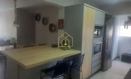 Apartamento à venda 91m² 3 quartos 1 suíte 2 vagas | vila assunção - santo andré - sp
